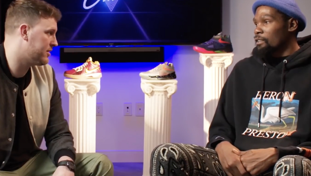 Sneaker Game With Kevin Durant. RedSummer TV Black Owned Production Company.